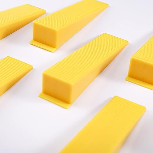 Miniatura 4 de 300 cuñas de nivelación reutilizables, sistema de nivelación de azulejos para espaciadores de 1/8 pulgadas, espaciadores de 1/16 pulgadas,