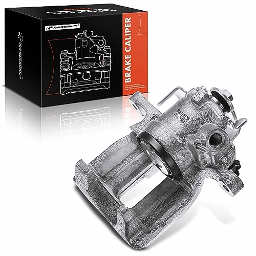 A-Premium Disc Brake Caliper Assembly without Bracket Compatible with Select Audi Models - A4 2005-2009, A4 Quattro 2005-2009, Fits with 288 mm Disc Brakes - Rear Left Driver Side by A-premium - Used condition - CA$20.32