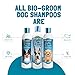 Bio-Groom Crisp Apple Dog Shampoo - Natural Scent Pet Shampoo, Aloe Vera, Chamomile, Cat & Dog Bathing Supplies, Puppy Wash, Cruelty-Free, Made in USA, Quick Rinse Cat Shampoo - 1 Gallon