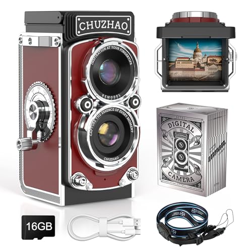 【新品】CHUZHAO レトロカメラ デジカメ レトロ 1080P 写真・動画機 Amazon.co.jp: CHUZHAO レトロカメラ デジカメ レトロ 1080P 動画