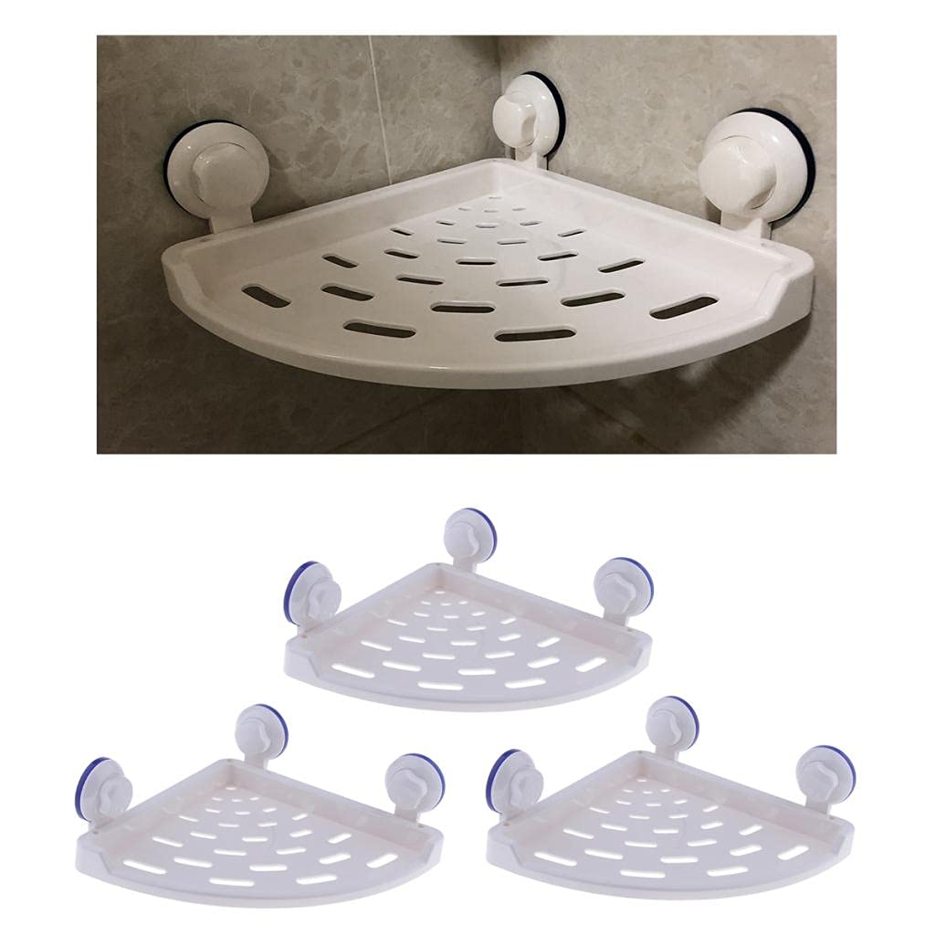 1 2 Tier Bath Rack Corner Shower Caddy Bathroom Organizer 1 Tier Triangular 1