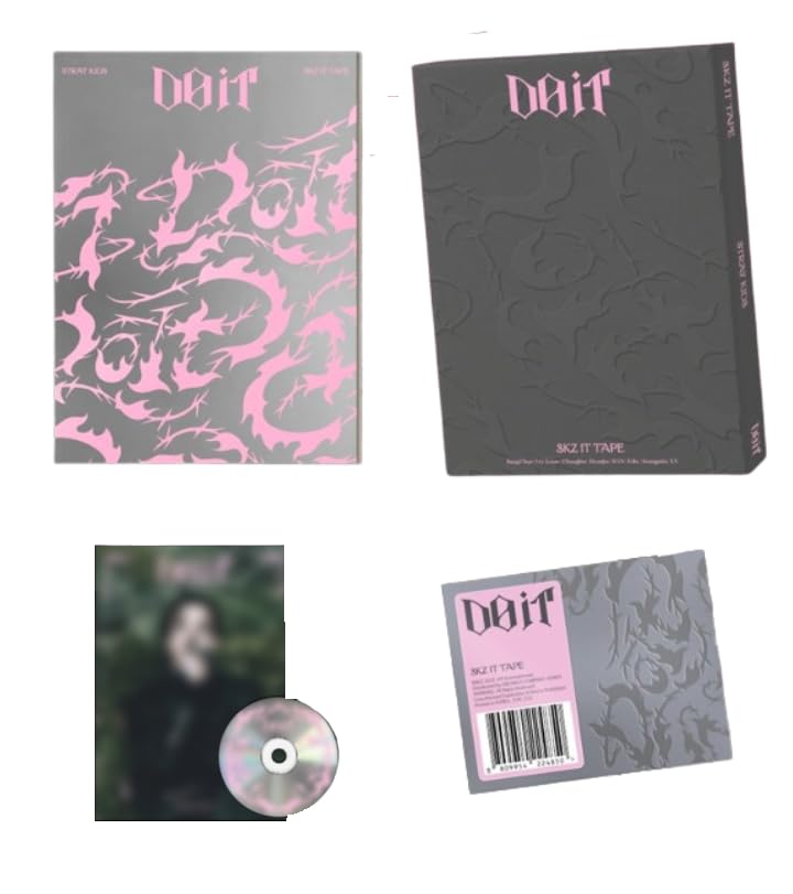 Amazon.com: (Felix) Stray kids SKZ IT TAPE DO IT Album 4p Set
