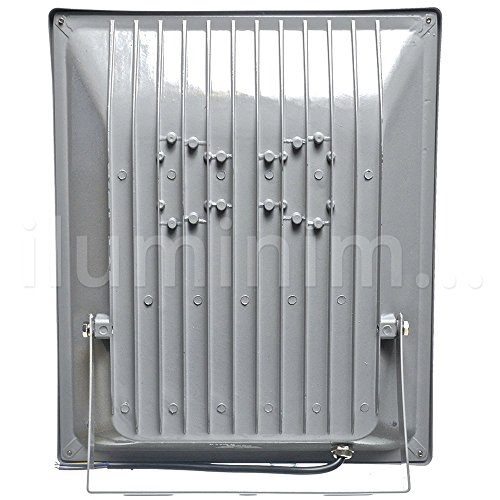 Refletor Holofote LED 100w Branco Frio Jardim Fachada