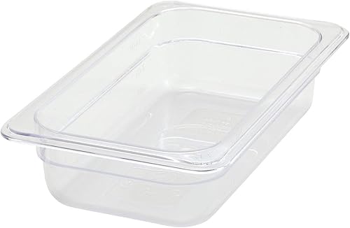 Vista 14 de Winco Bandeja de tamaño 1/6, 4 pulgadas