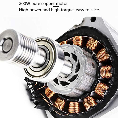 Allesschneider Wurstschneidemaschine Aufschnittmaschine Meat Slicer Für Den Heimgebrauch Speck Brot Obst Gemüse Fleisch… – Bild 7