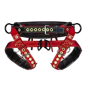 Weaver Leather WLC 560 2 Floating Dee with Padded Nylon Leg Straps