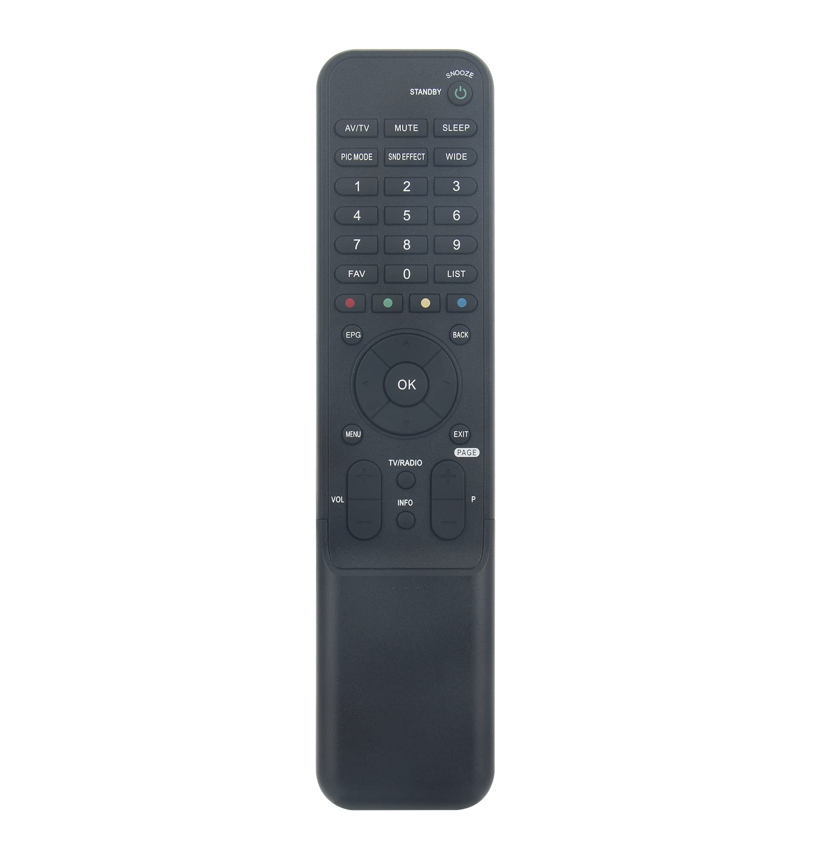 AULCMEET NR-204 NR-216 Replacement Remote Control Compatible with Humax 4K OLED Smart TV LGB-19DTT LGB-19DZT LGB-19DRT LGB-22DRT