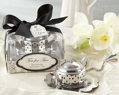 "Tea for Two" Teapot Tea Infuser - Set of 12