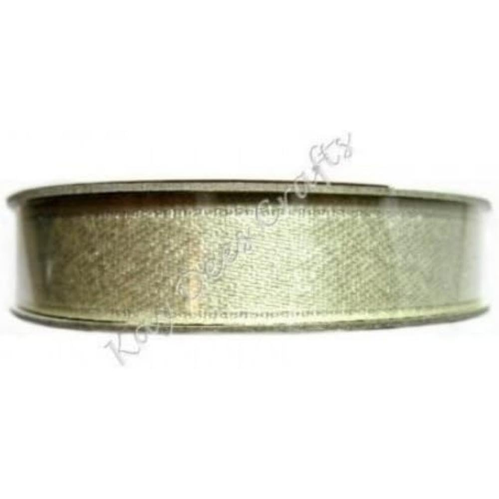 Anita's 3m Glitter Satin Ribbon, Cream Blush, ANT 378514