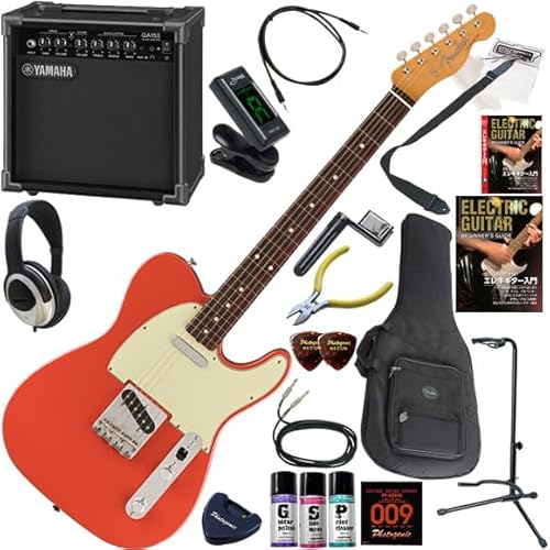 【セット品】FENDER エレキギター初心者入門 メキシコ製テレキャスター GA15IIが入ってる20点セット Vintera II 60s Telecaster/FRD(フィエスタレッド)