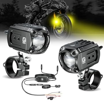 motorcycle led auxiliary lights