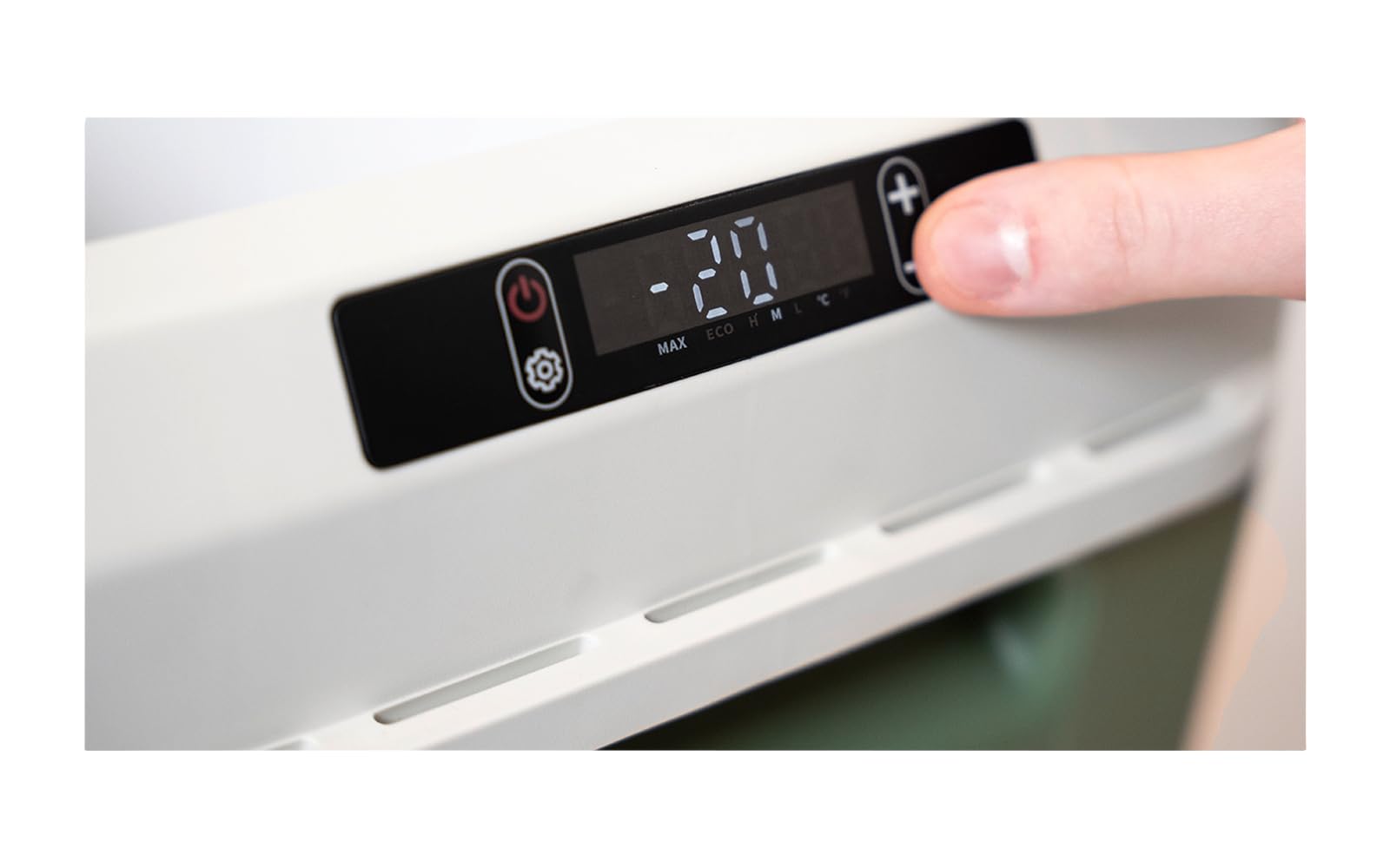 BERGER EPL Kompressor Kühlbox Elektrisch - Kühlbox Auto 12V/24V/230V mit Tiefkühlfunktion bis -20°C, tragbare Campingkühlbox mit Display & Batterieschutz für Auto, Wohnmobil, LKW & Reisen