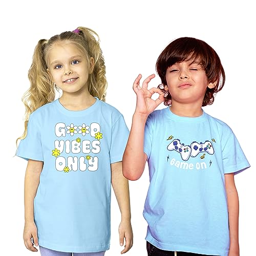 Image of Kidbea Baby Boys 100% Bamboo Soft Cotton Half Sleeve T-Shirt Multicolor