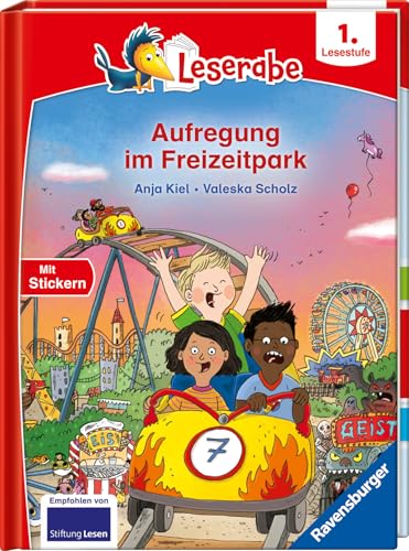 Aufregung im Freizeitpark - Lesen lernen mit dem Leseraben -...