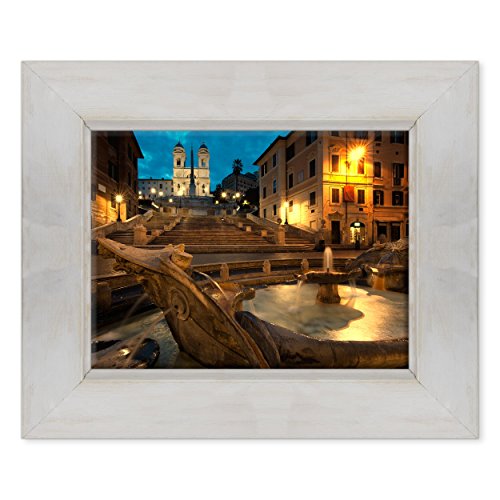 QUADRO SU TELA CANVAS INTELAIATO - CON CORNICE