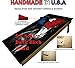 BackYardGamesUSA Premium Cornhole Set Horse Farm Animal Cowboy Tailgate Cornhole Boards w Set of 8 Cornhole Bags!381