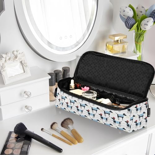 Bolsa para herramientas de cabello con diseño Dachshund miniatura 7