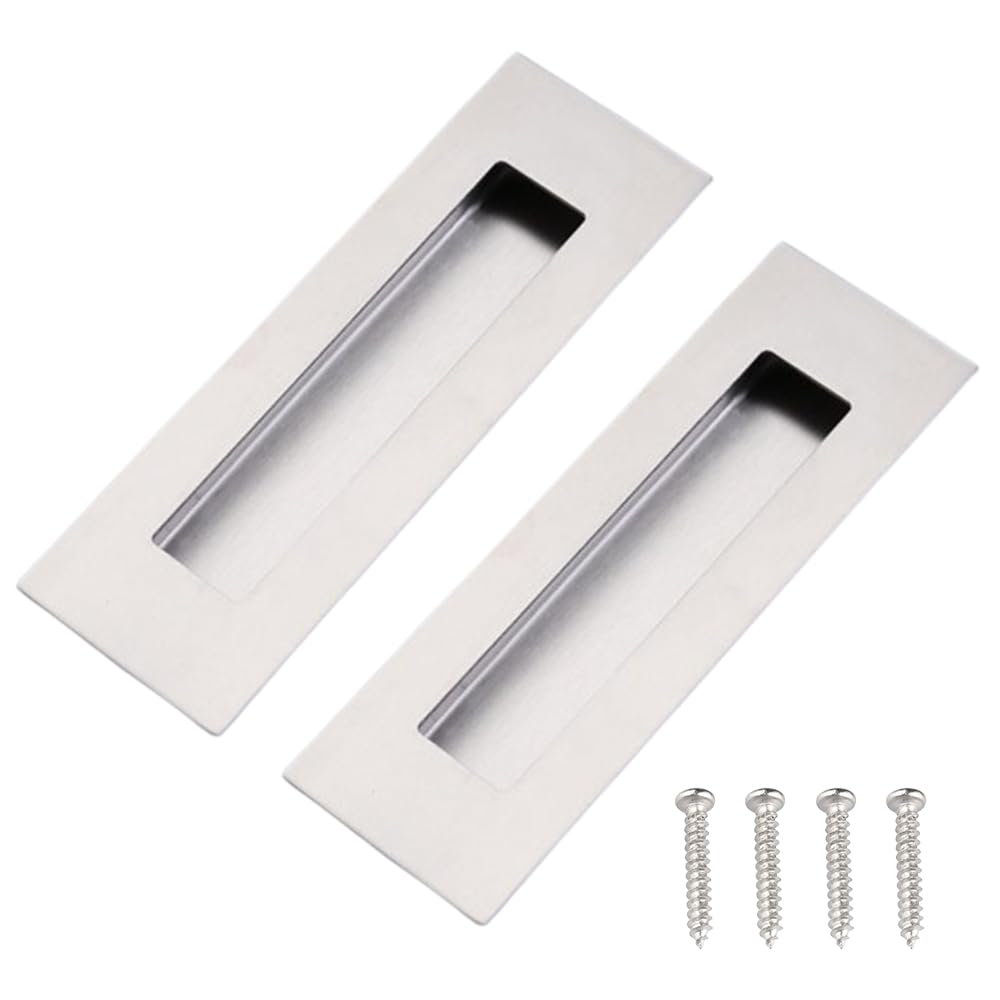 Morobor Lot De 4 Poignées De Porte Coulissante Rondes