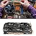 Cuifati AMD Radeon RX 580 8GB GDDR5 256bit Gaming Graphics Card 8K 7000MHz 16 PCI Express 3.0 Video Card with Dual Cooling Fans, DP/HDML/DVI (CUIFATItx1quzi9kw)