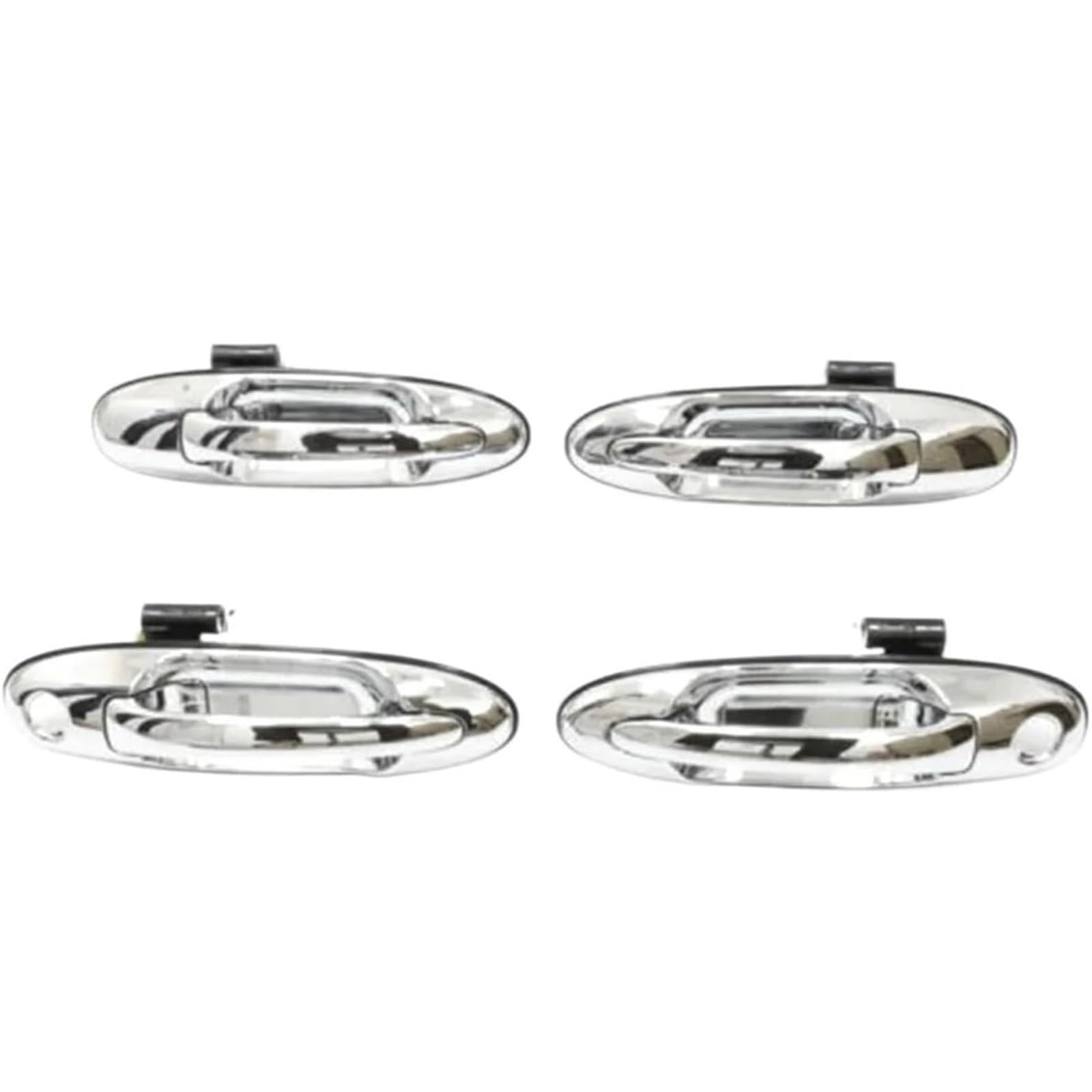 Glymzoi Car Exterior Door Handles Car Exterior Door Handle for Toyota for Land for Cruiser LC100 4500 4700 1998-2007 Front Rear Left Right