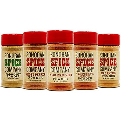 World's Hottest Pepper Powder 5 Pack Cover