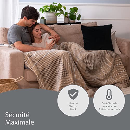 Couverture chauffante Imetec Adapto contre le froid à la maison - 4