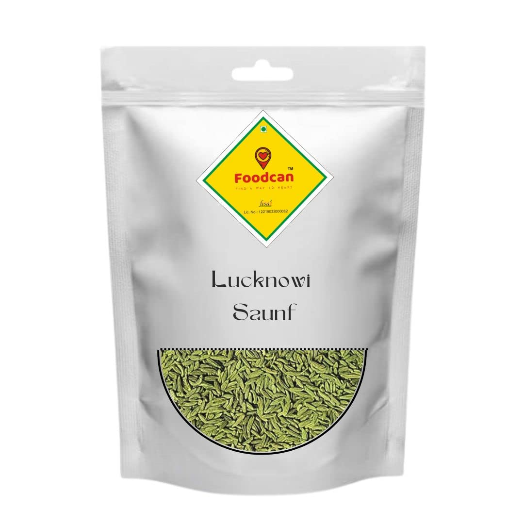 Foodcan Fennel Seeds Small | Thin Green Barik Saunf | Lucknowi Sounf | for Mouth Freshener- 400 Gram Pack (B08K7FXCWF) Amazon Price History, Amazon Price Tracker