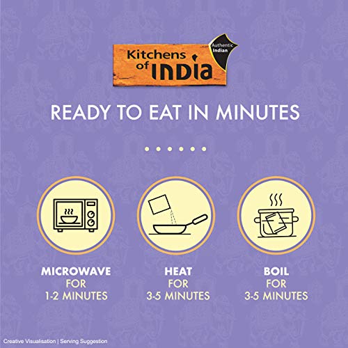 Kitchens Of India Kashmiri Vegetable Biryani, Basmati Rice Pilaf With Vegetables & Nuts, 8.8 Ounces (Pack Of 6), Gourmet Ready To Eat Authentic Indian Dish #TOP5