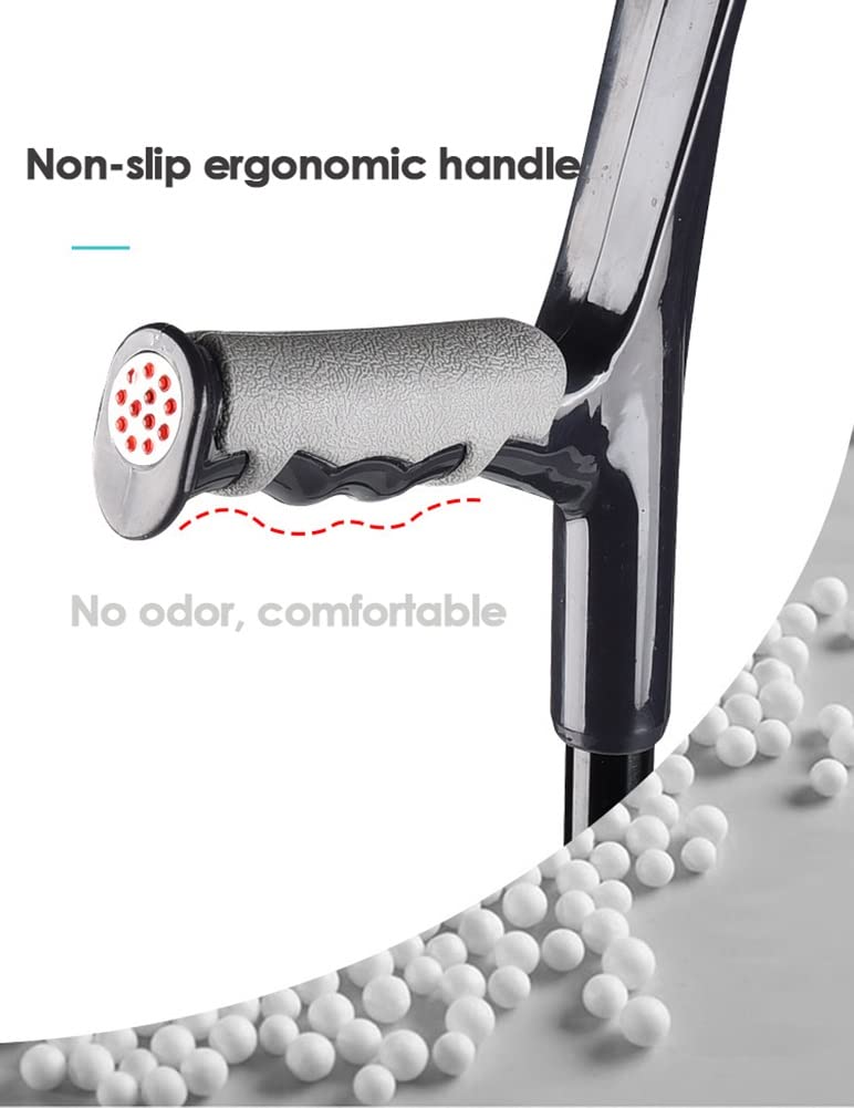 Amazon.co.jp: ロフストランドクラッチ杖、大人用の調節可能なアルミ