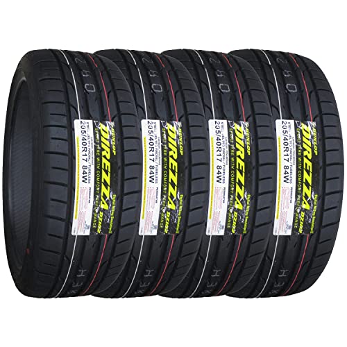 完了】 4本セット 205/45R17 中古サマータイヤ DUNLOP DIREZZA DZ101