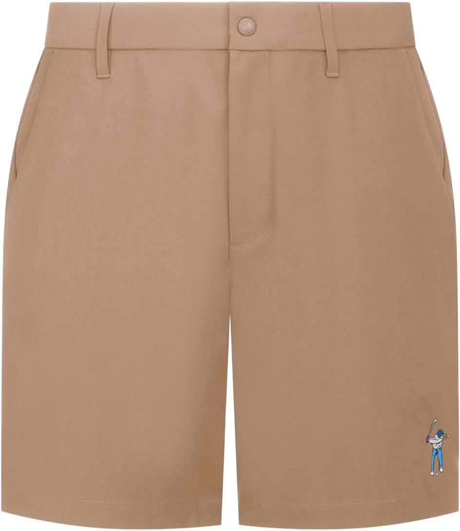 Eastside Golf Men’s Tech Golf Shorts, Stretch Fabric with Athletic Fit and Swingman Embroidery