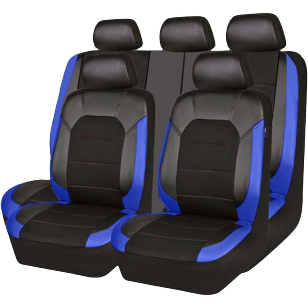 TFIUMCRGW For Toyota C-HR CHR Hybrid 2020-2024 Car Seat Covers Full Set, Breathable Faux Leather Seat Protectors, Waterproof Automotive Seat Guards,A