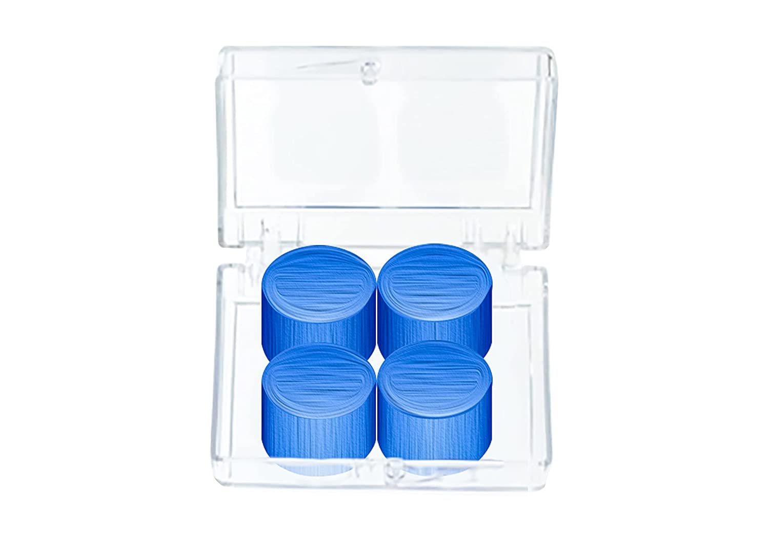 Soft Silicone Noise Reduction Ear Plugs for Sleeping; Meditation; Swimming Adult and Child, Flight, live concert, skuba diving, watersports (Dark Blue)-image-24