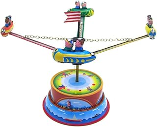 NUSITOU 1Pc Brinquedos Mecânicos De Ferro Brinquedos De Corda Brinquedos De Ferro Brinquedos De Corda Para Presente Adereços De Folha De Ferro Para Girar Brinquedos Mecânicos Brinquedo De
