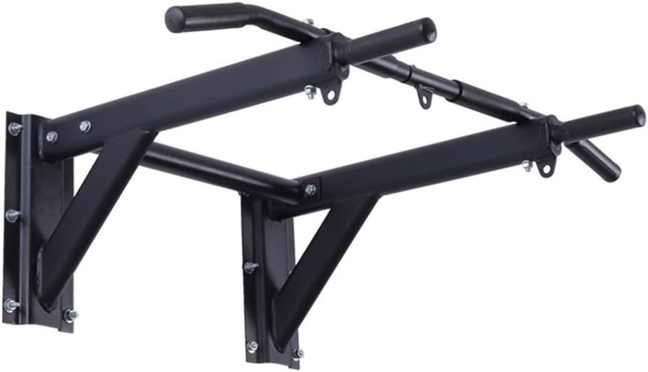 HUAHUA Wall-mounted Horizontal Bar, Safety Pull-up Bar-fixed By 12 Expansion Screws, Home Gym Strength Training Equipment, Easy To Install