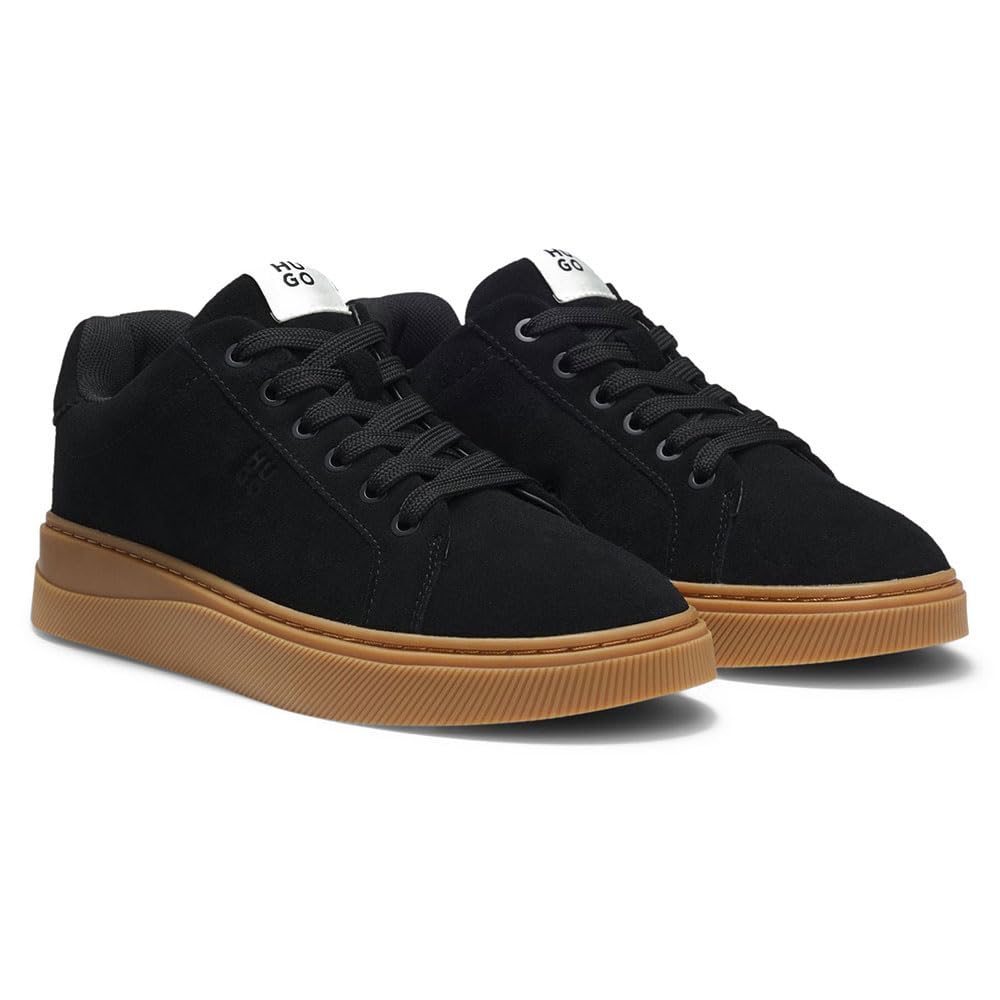 Hugo Women's Lyzz_Tenn_pdsd 10274431 01 Trainers, Black, 4 UK