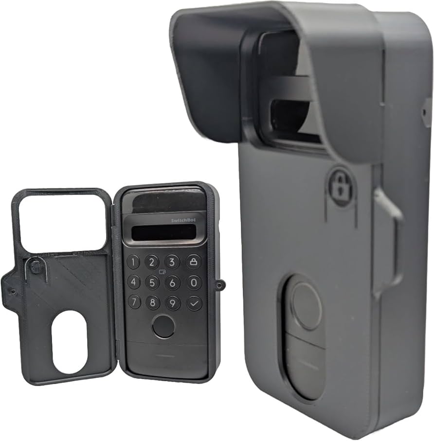 Amazon | for Switchbot 顔認証パッド 開閉カバー【バイザー付き