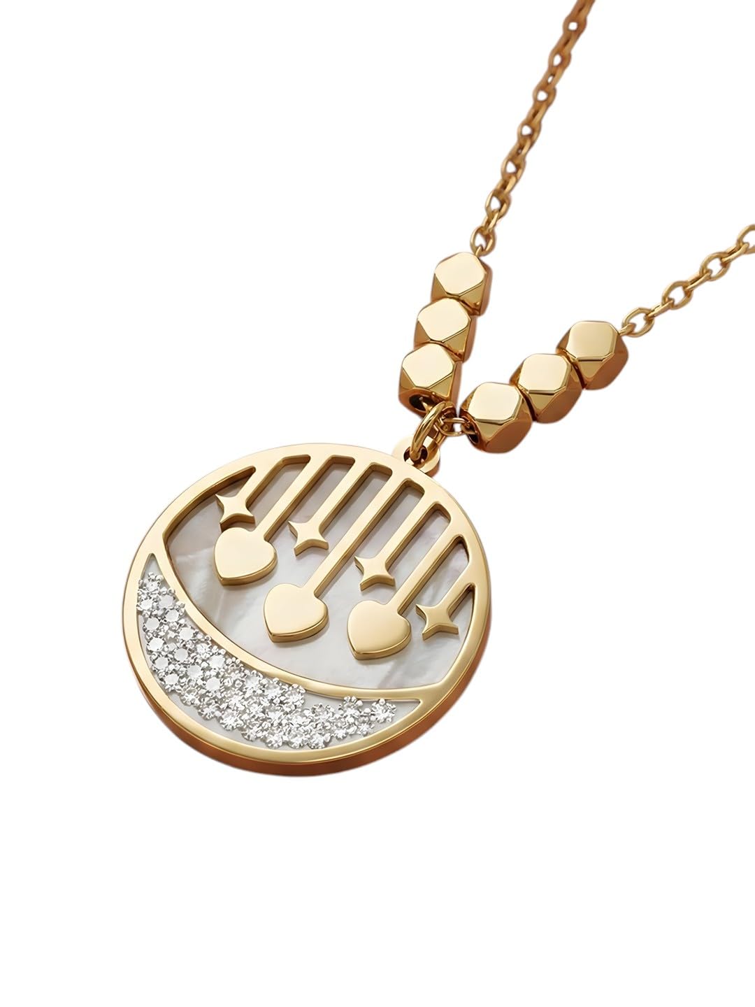 Adiva Necklace For Woman | Pearl Necklace For Women | Jewellery | Stylish & Elegant Pendant Perfectly Styled For Parties Family Functions & Occasions