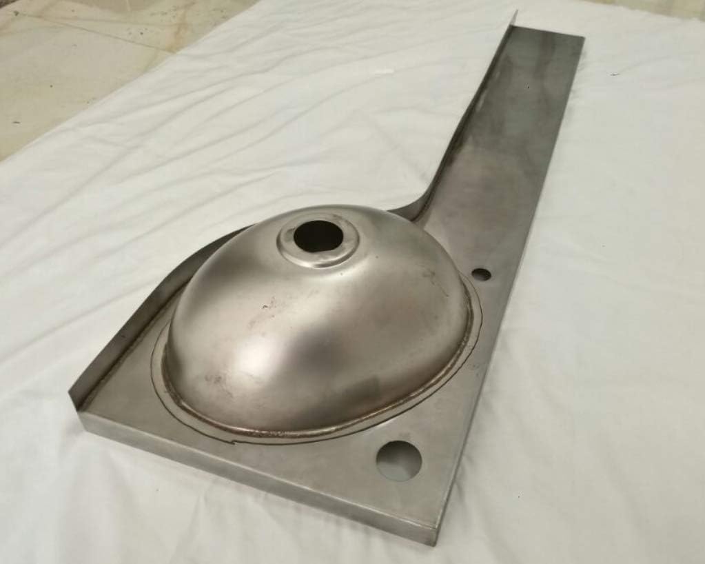 JZ Marine RV Stainless Steel Hand Wash Basin Corner Sink 900x305x130mm GR-598L