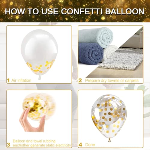 Image of Happy Fathers Day Balloons Gold Father's Day Banner for Father's Day Party Decorations (Fathers Day Gold)