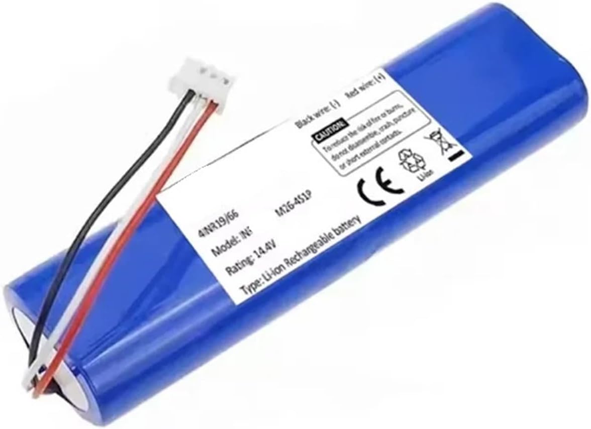 12800mAh Replacement Battery，Compatible for Ecovacs，Deebot Ozmo 900 901 905 920 930 937 N8 Pro 14.4V Li-ION Robot Vacuum Cleaner Battery(3500mAH)