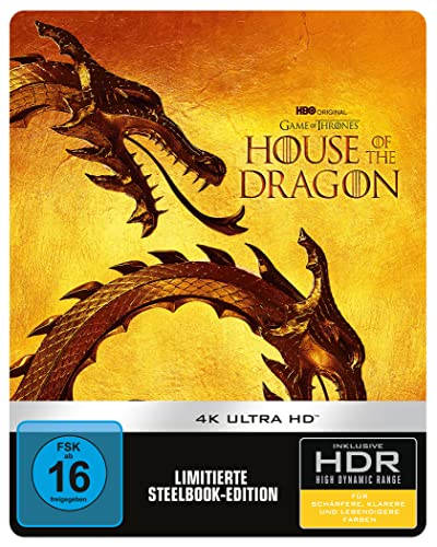 House of the Dragon: Staffel 1 – 4K Steelbook (UHD + Blu-ray Disc)