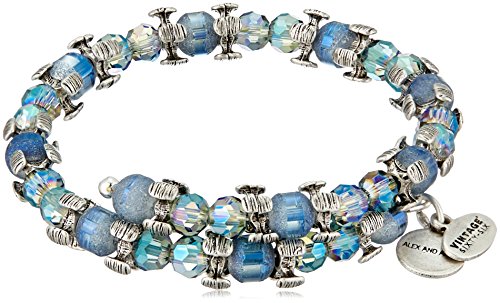 Alex and Ani Splendor Wrap, Twilight Bangle Bracelet,Rafaelian Silver