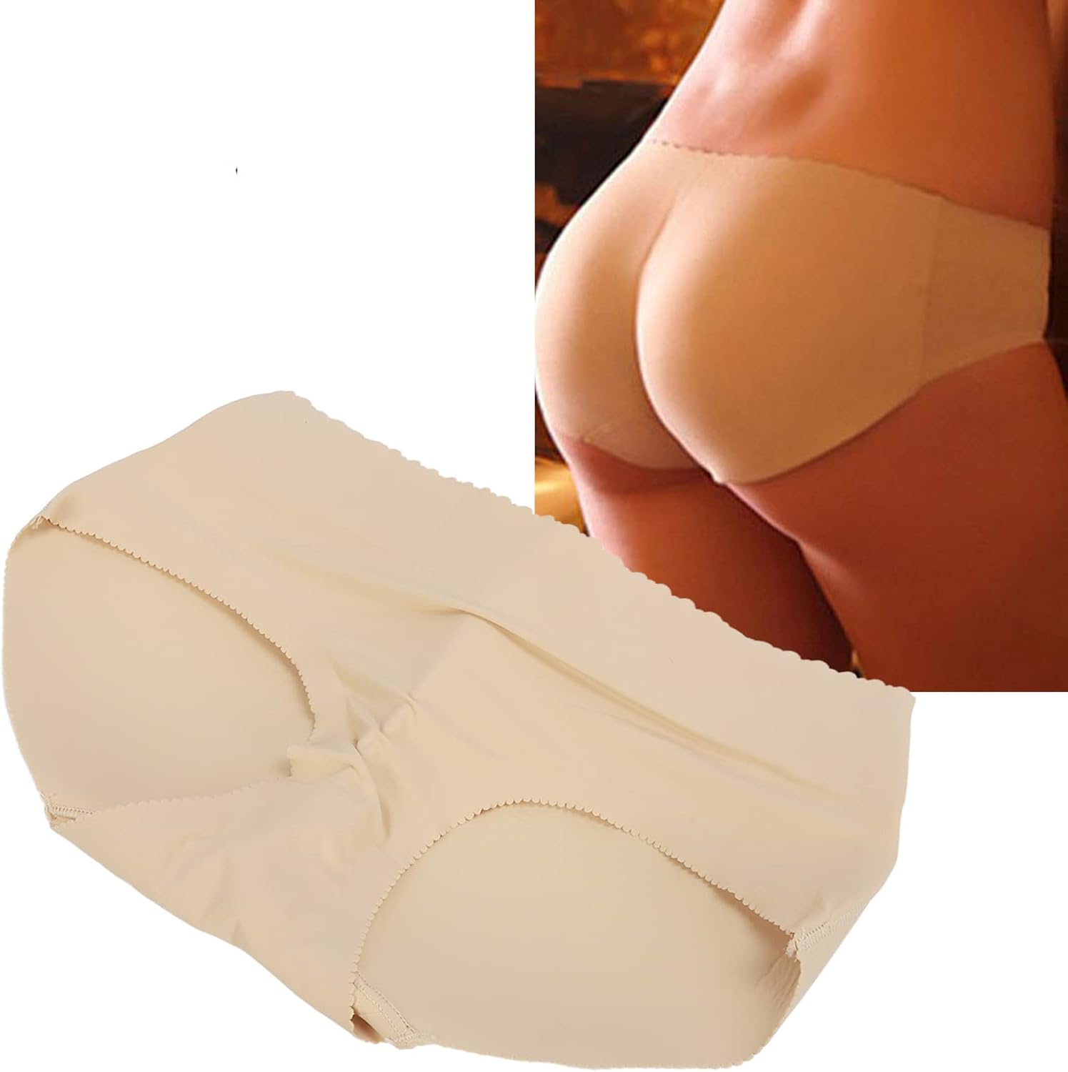 FILFEEL Butt Lifter Panties for Women, Padded Underwear Briefs Shorts Enhancer Shapewear Butt Lifting Panties () - Image 3