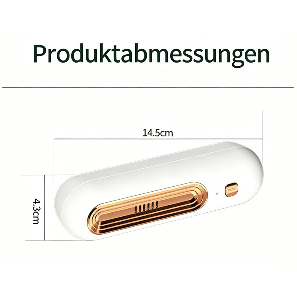 2 Stück Ozoori KüHlschrank Deodorierer USB, Wiederaufladbarer Ozoori für Kühlschrank, 2 Modi Geruchsneutralisierer Ozongenerator für Kühlfach Gefrierschrank Schließfach Auto (2 Stück-C)