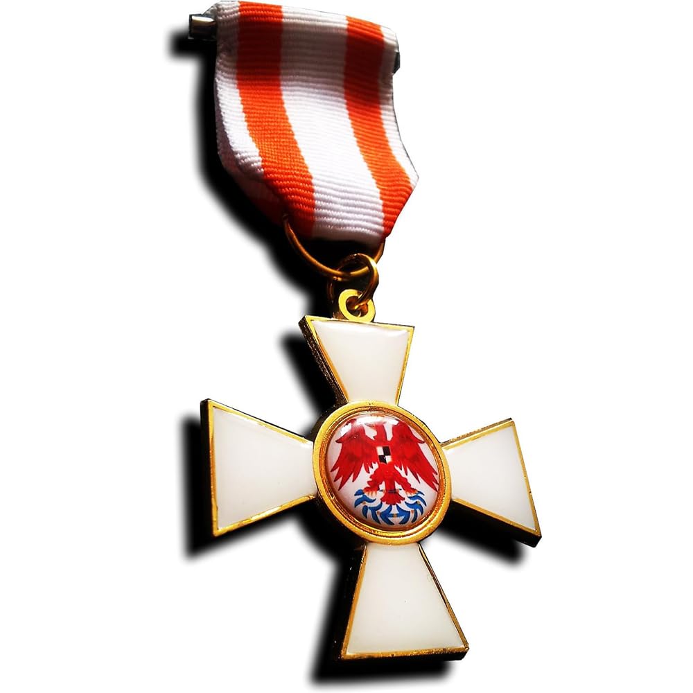 FREECROWS Prussian Order of The Red Eagle – German Military Medal Replica
