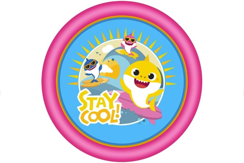 3-Ring Inflatable Swimming Pool, Portable Pool for Summer Play (Ages 2+)