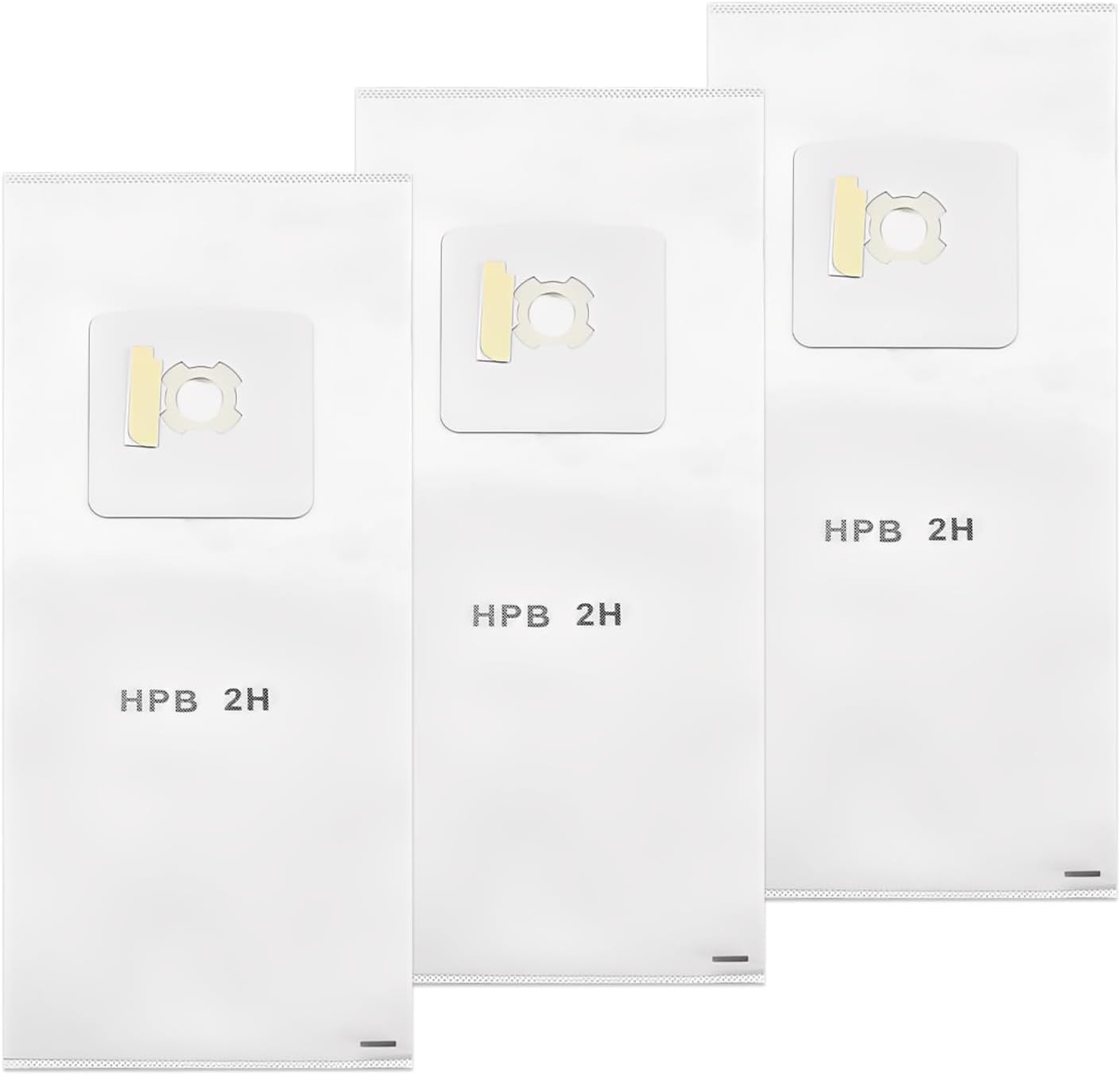 HPB2H HEPA Central Vacuum Bags for Vacumaid,AstroVac,Valet,HEPA Filter Bag Replacement for Central Vacuum bags HPB2H Systems H1P P70 SR36 SR38 SR52H GV Series HEPA and HPB2HPK(3-Packs)