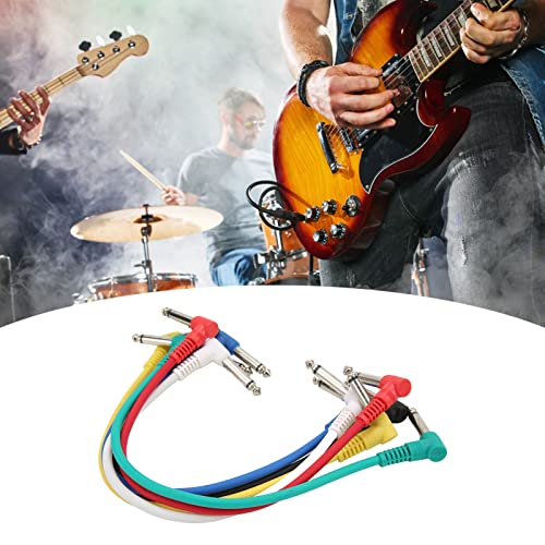 Pedaal patchsnoer, goede isolatie-effect kabel Ruisonderdrukking Kleurrijk voor bas voor elektrische gitaar - Image 4