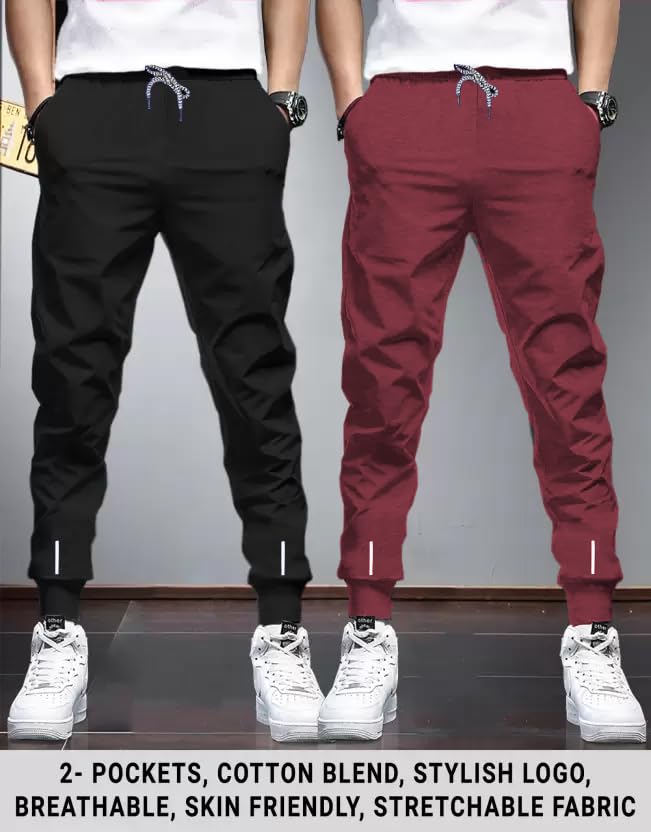 Image of REYA Mens Cotton Trackpant